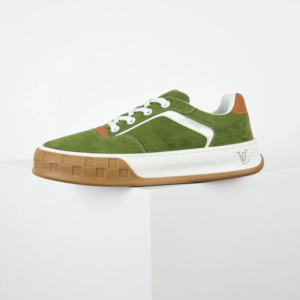 Skate-Sneaker 2025 Low-Top Grün – Bild 4