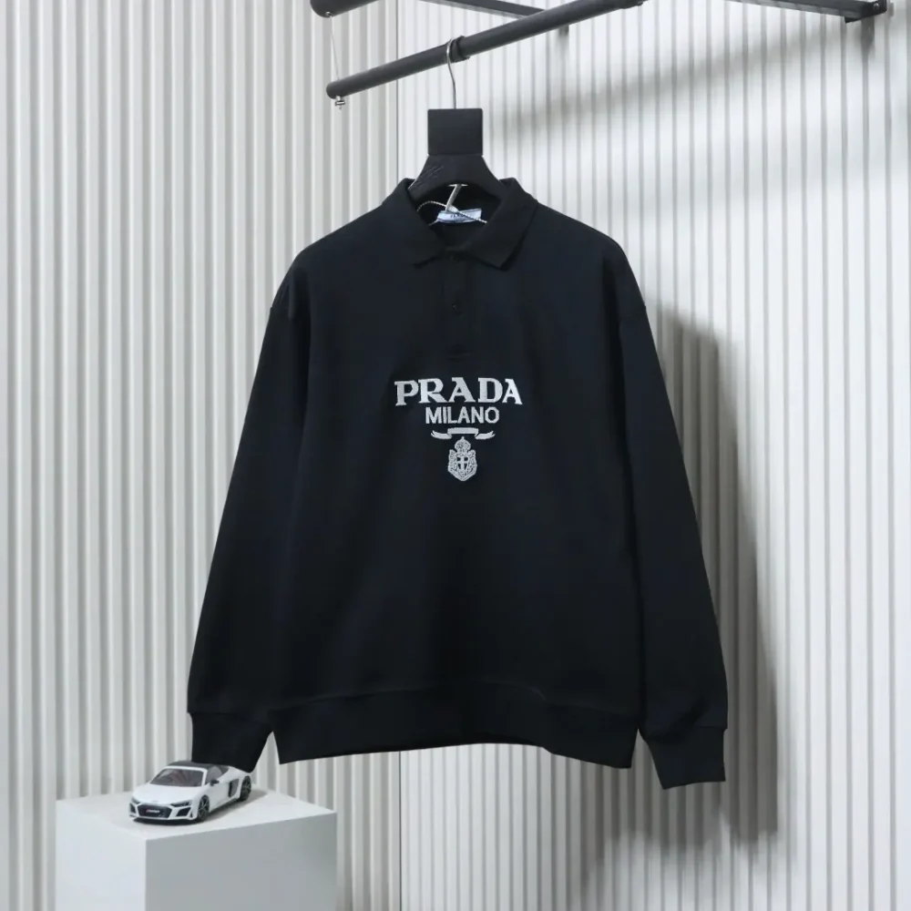 Sweatshirt mit Handtuch-Logo-Revers und Stickerei – Bild 12