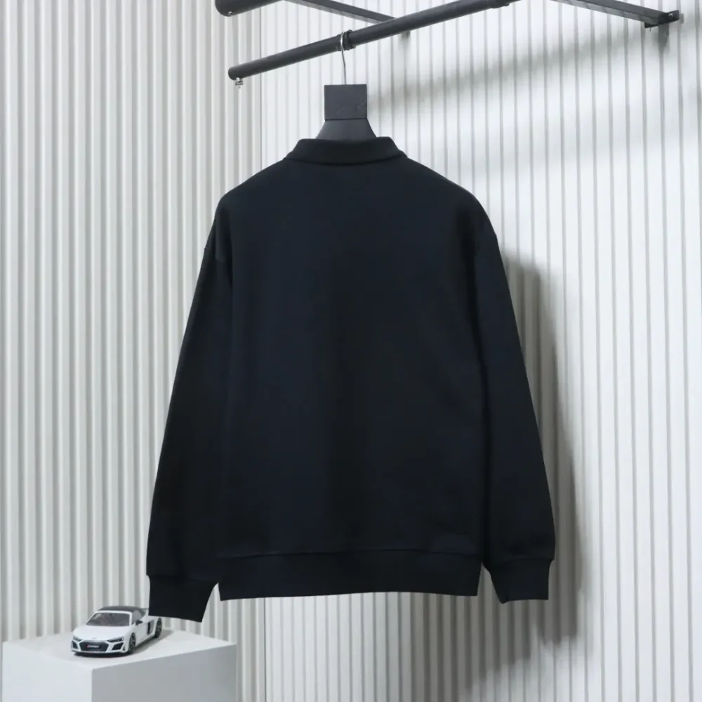 Sweatshirt mit Handtuch-Logo-Revers und Stickerei – Bild 13