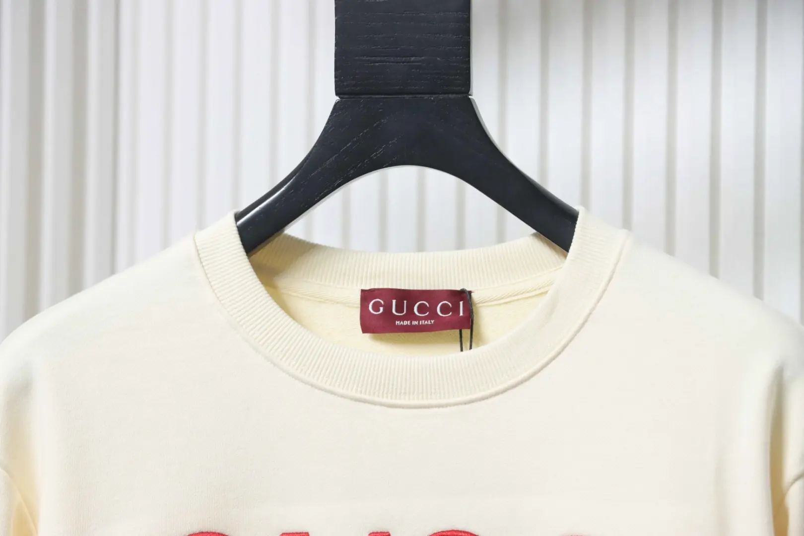 Sweatshirt mit Rundhalsausschnitt und Buchstaben-Logo-Print – Bild 3