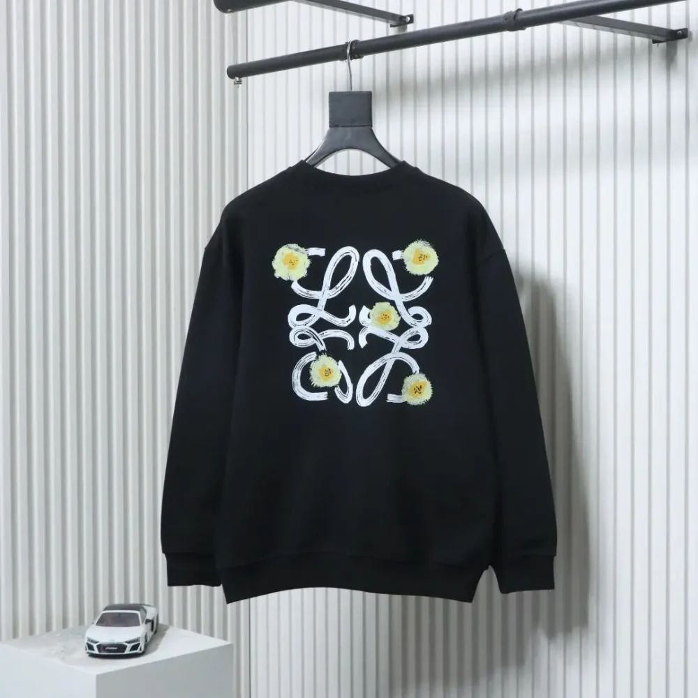 Sweatshirt mit Rundhalsausschnitt und Daisy-Logo-Print – Bild 2