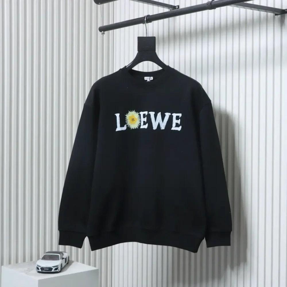 Sweatshirt mit Rundhalsausschnitt und Daisy-Logo-Print