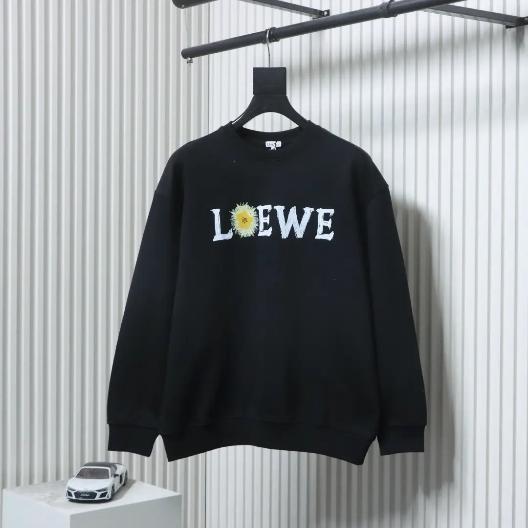 Sweatshirt mit Rundhalsausschnitt und Daisy-Logo-Print