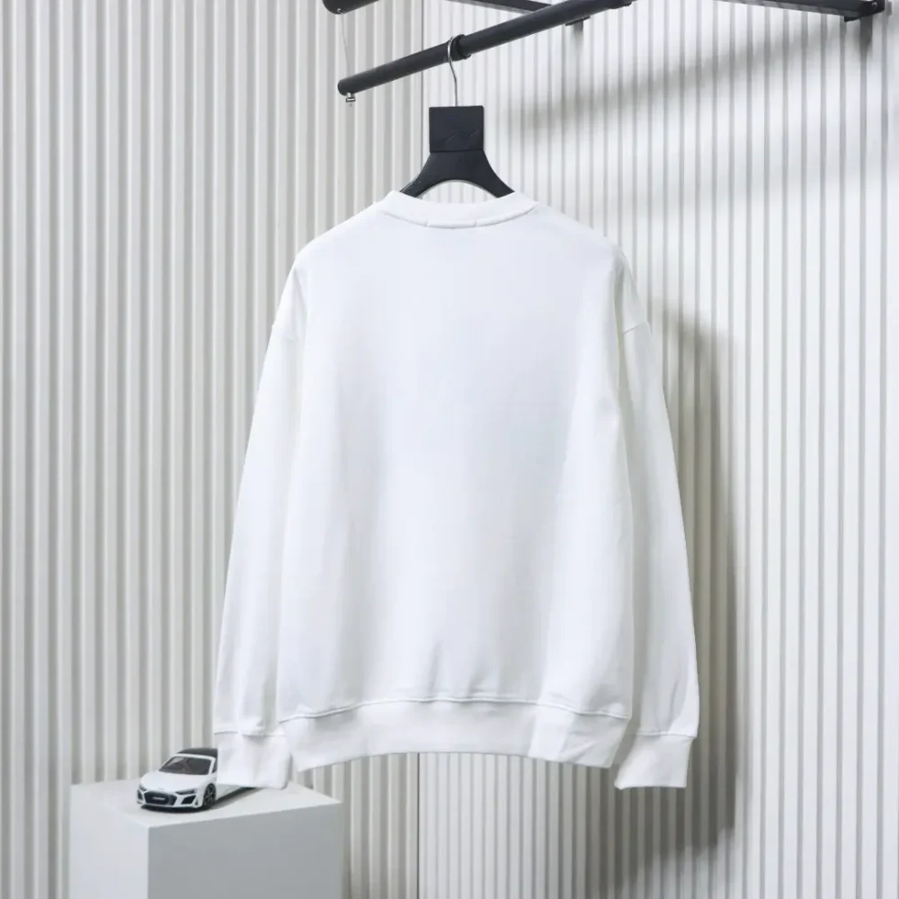 Sweatshirt mit Rundhalsausschnitt und Handtuch-Schriftzugstickerei XXL – Bild 12