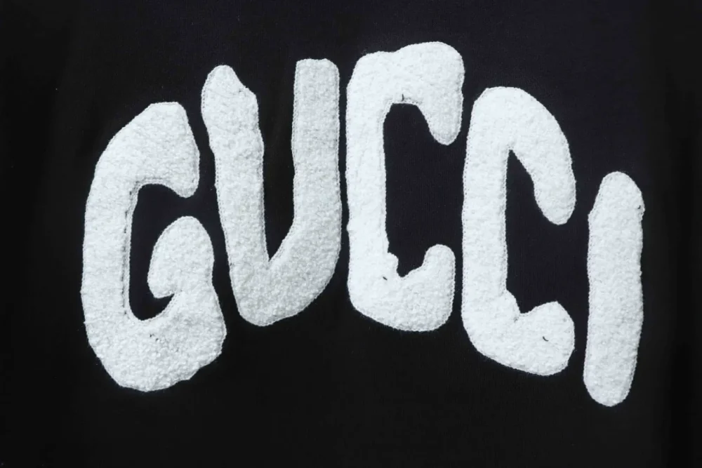 Sweatshirt mit Rundhalsausschnitt und Handtuch-Schriftzugstickerei XXL – Bild 7