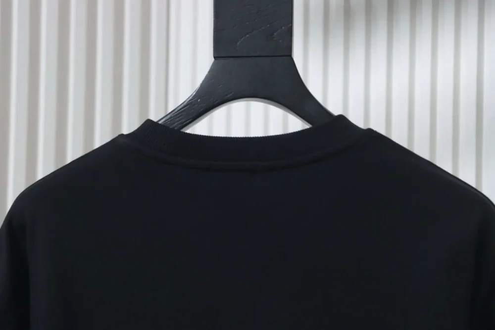 Sweatshirt mit Rundhalsausschnitt und Logostickerei von Celine – Bild 4