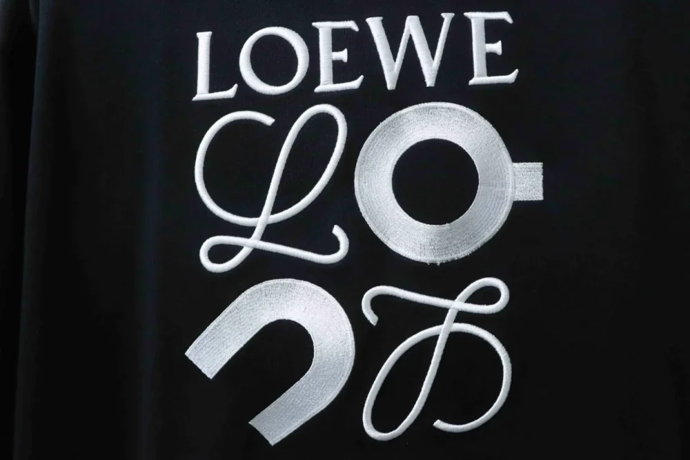 Sweatshirt mit aufgesticktem Buchstabenlogo von L.0ewe & On – Bild 8