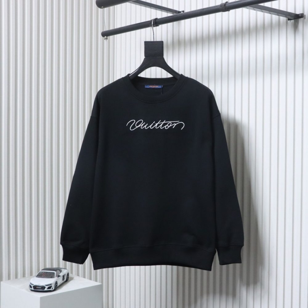 Sweatshirt mit aufgesticktem Signatur-Logo