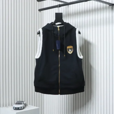 Teddyweste aus Lammwolle