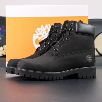 Timberland Classic Outdoor Short Barrel Vielseitige Arbeitsstiefel Schwarz