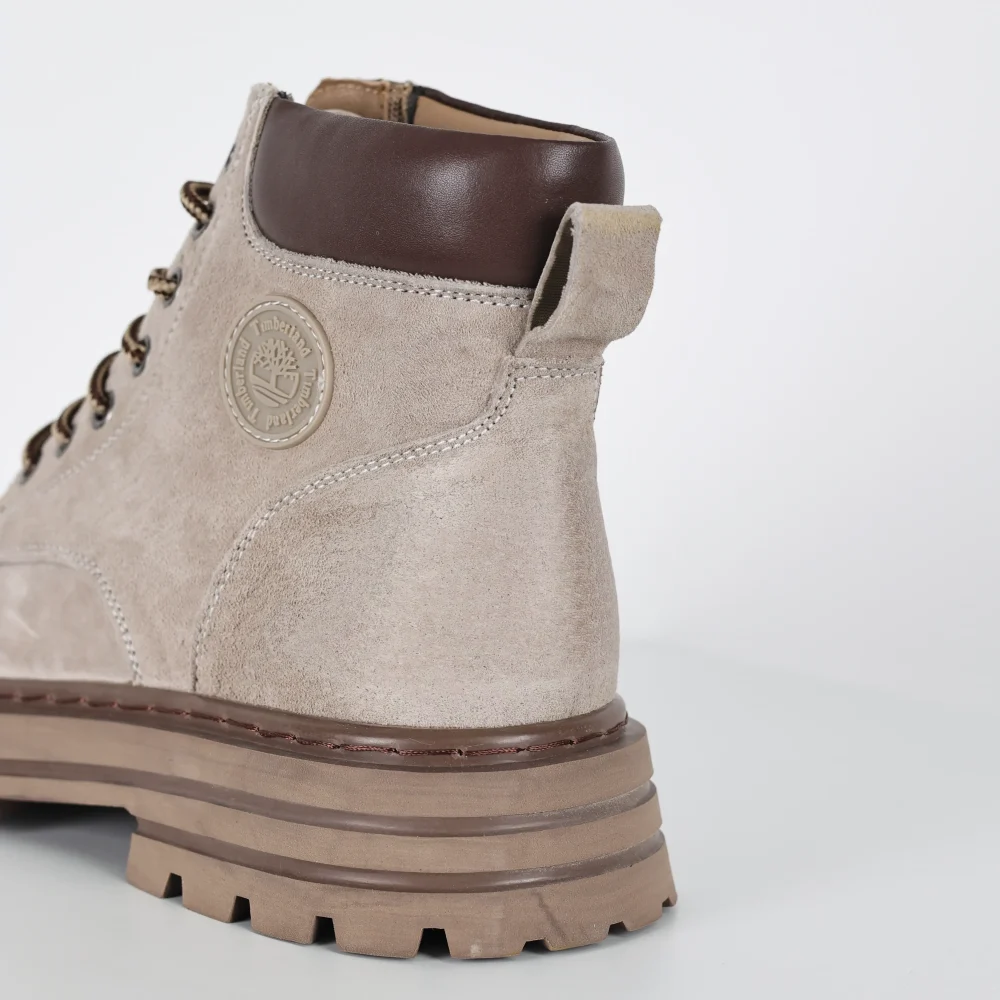 Timberland Outdoor High Top Freizeitstiefel gelb grau – Bild 9