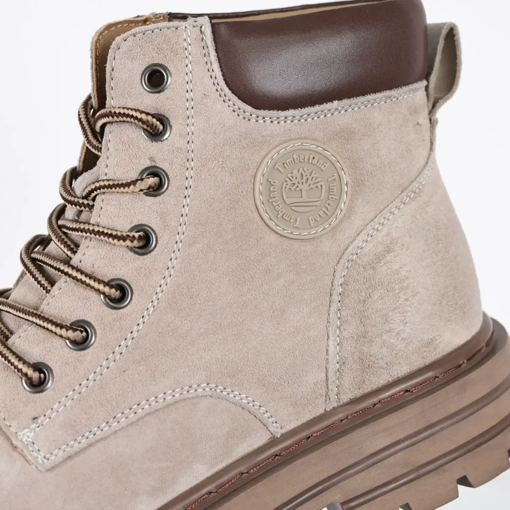 Timberland Outdoor High Top Freizeitstiefel gelb grau – Bild 10