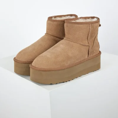 UGG Mini Mid-Tank Plateau 5,08 cm Kastanie