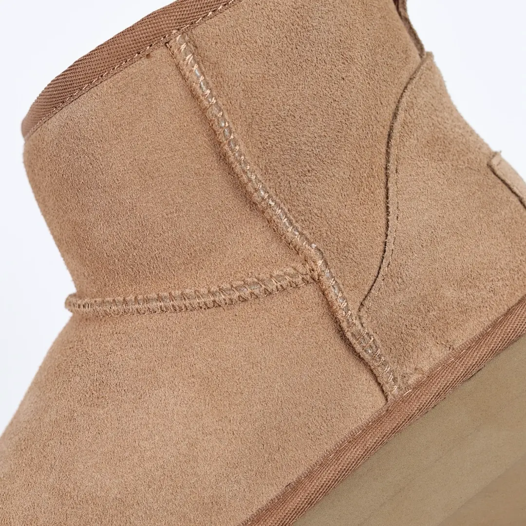 UGG Mini Mid-Tank Plateau 5,08 cm Kastanie – Bild 9