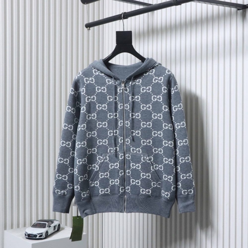 Wendbare Kaschmir-Strickjacke