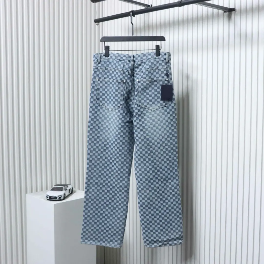 karierte Jeans – Bild 2