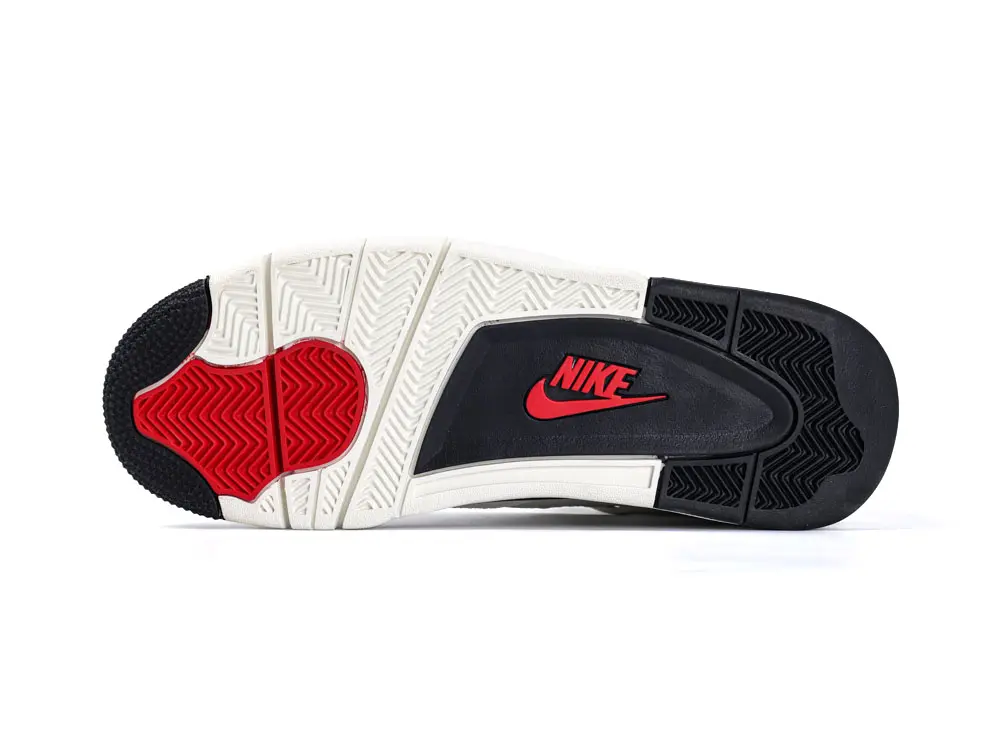 Air Jordan AJ4 „Flight Club“ Sail/Schwarz-University Red – Bild 12