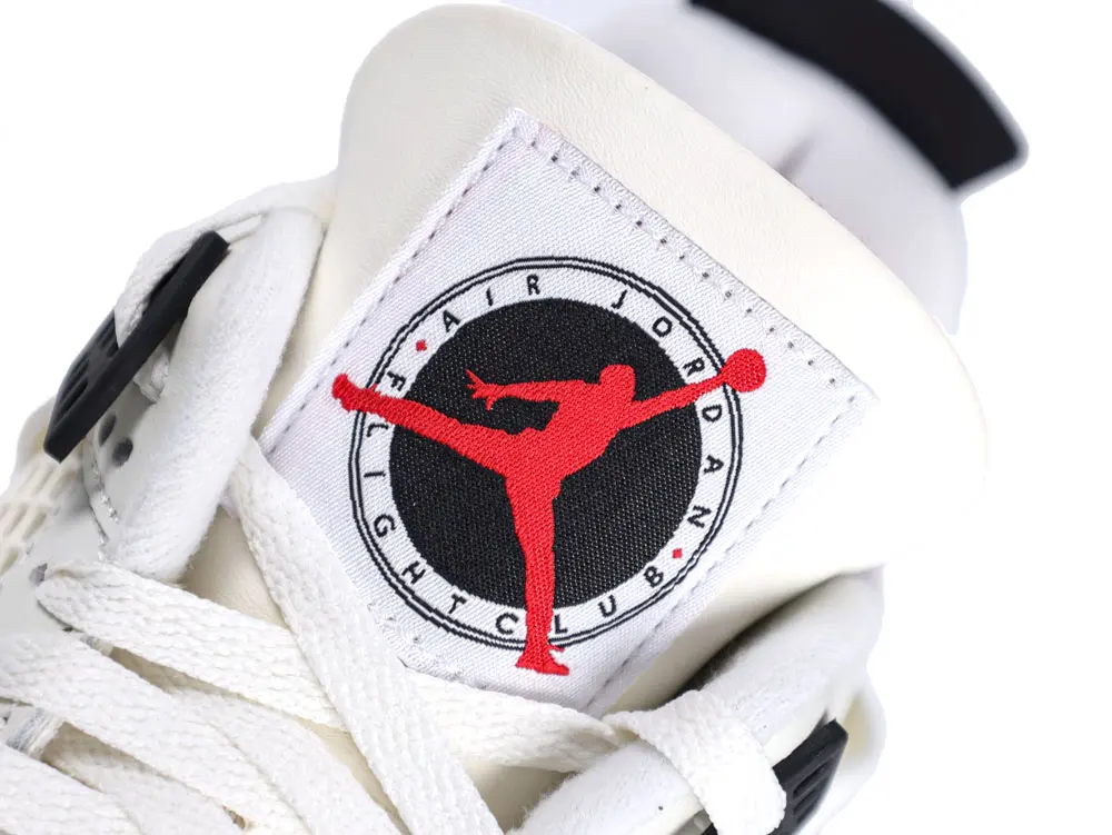 Air Jordan AJ4 „Flight Club“ Sail/Schwarz-University Red – Bild 16