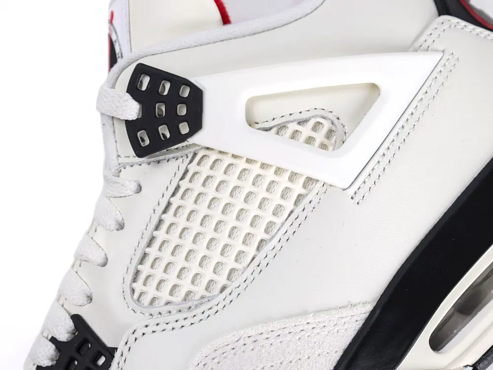 Air Jordan AJ4 „Flight Club“ Sail/Schwarz-University Red – Bild 15