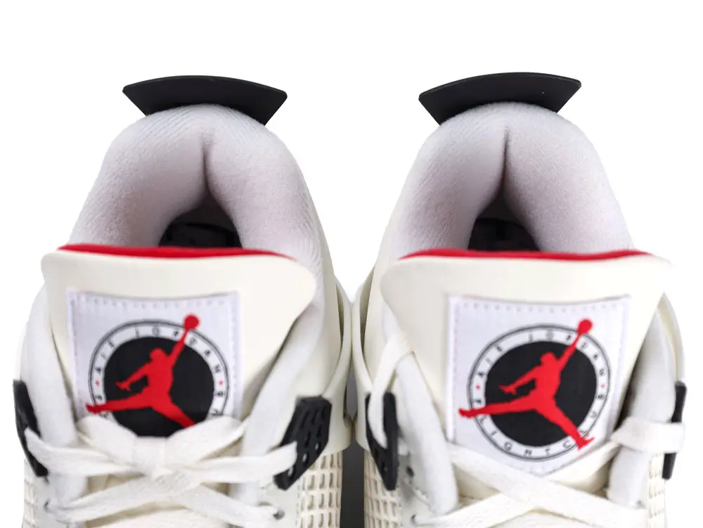 Air Jordan AJ4 „Flight Club“ Sail/Schwarz-University Red – Bild 13