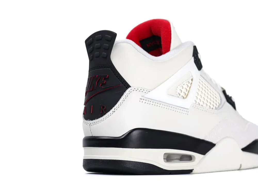Air Jordan AJ4 „Flight Club“ Sail/Schwarz-University Red – Bild 17