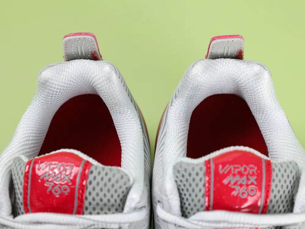 Air VaporMax 360 Laufschuhe Rot Grau Weiß – Bild 11