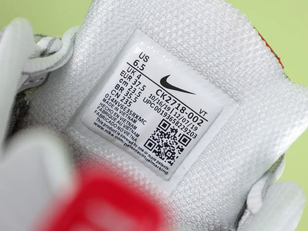 Air VaporMax 360 Laufschuhe Rot Grau Weiß – Bild 12