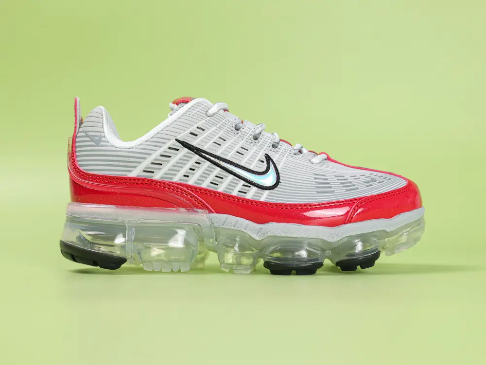 Air VaporMax 360 Laufschuhe Rot Grau Weiß