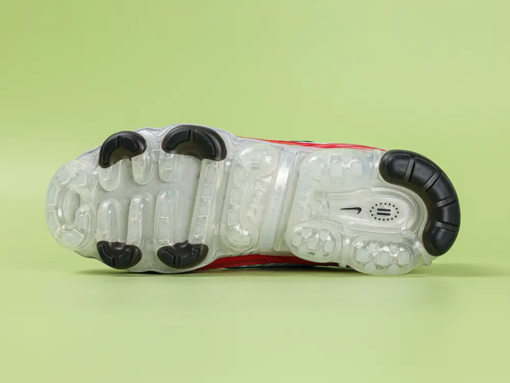 Air VaporMax 360 Laufschuhe Rot Grau Weiß – Bild 3