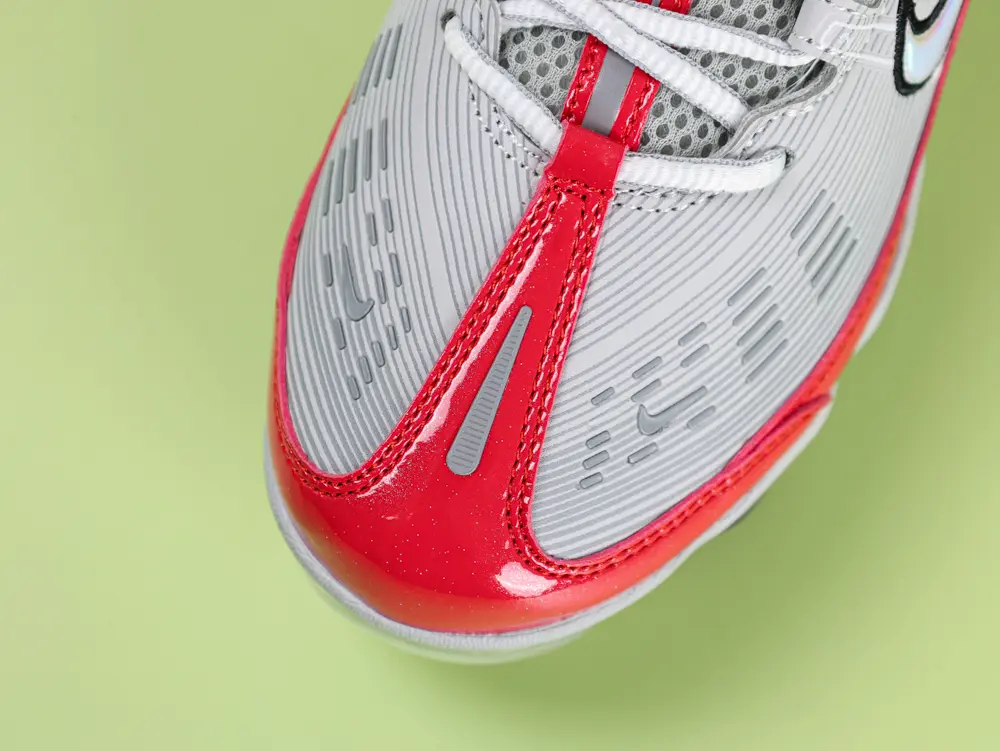 Air VaporMax 360 Laufschuhe Rot Grau Weiß – Bild 5