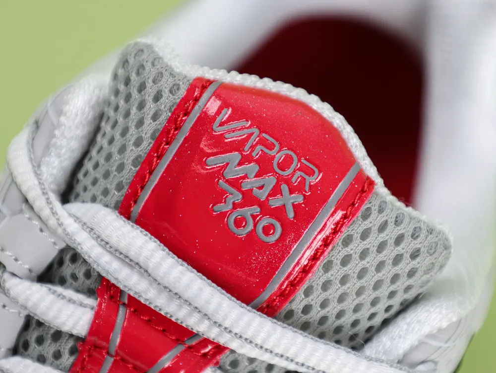 Air VaporMax 360 Laufschuhe Rot Grau Weiß – Bild 6