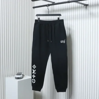 Anzughose mit Vier-Blumen-Stickerei