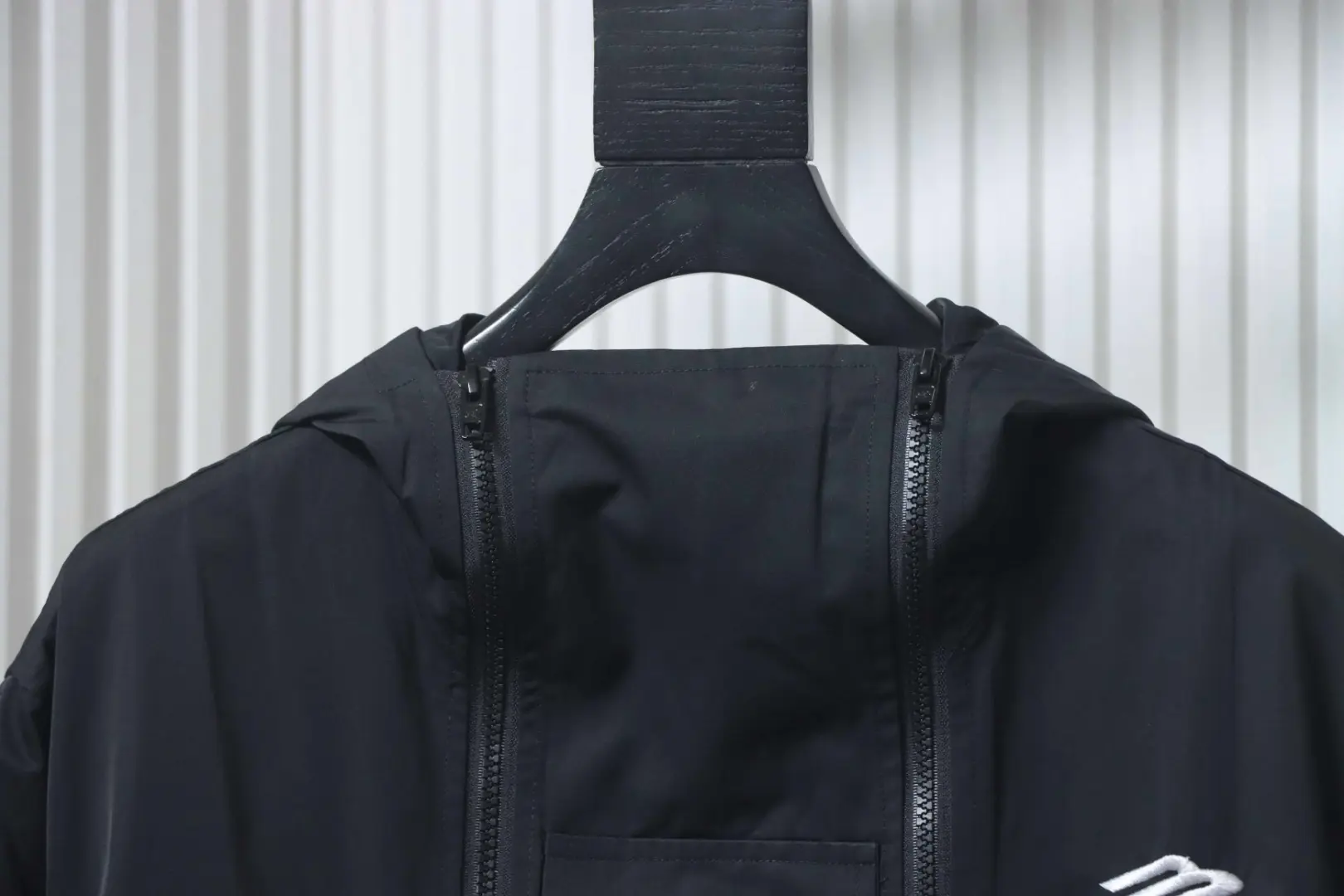 Balenciaga BLCG 23ss Parodie 3Bsporty schwarze Jacke/Windbreaker – Bild 4