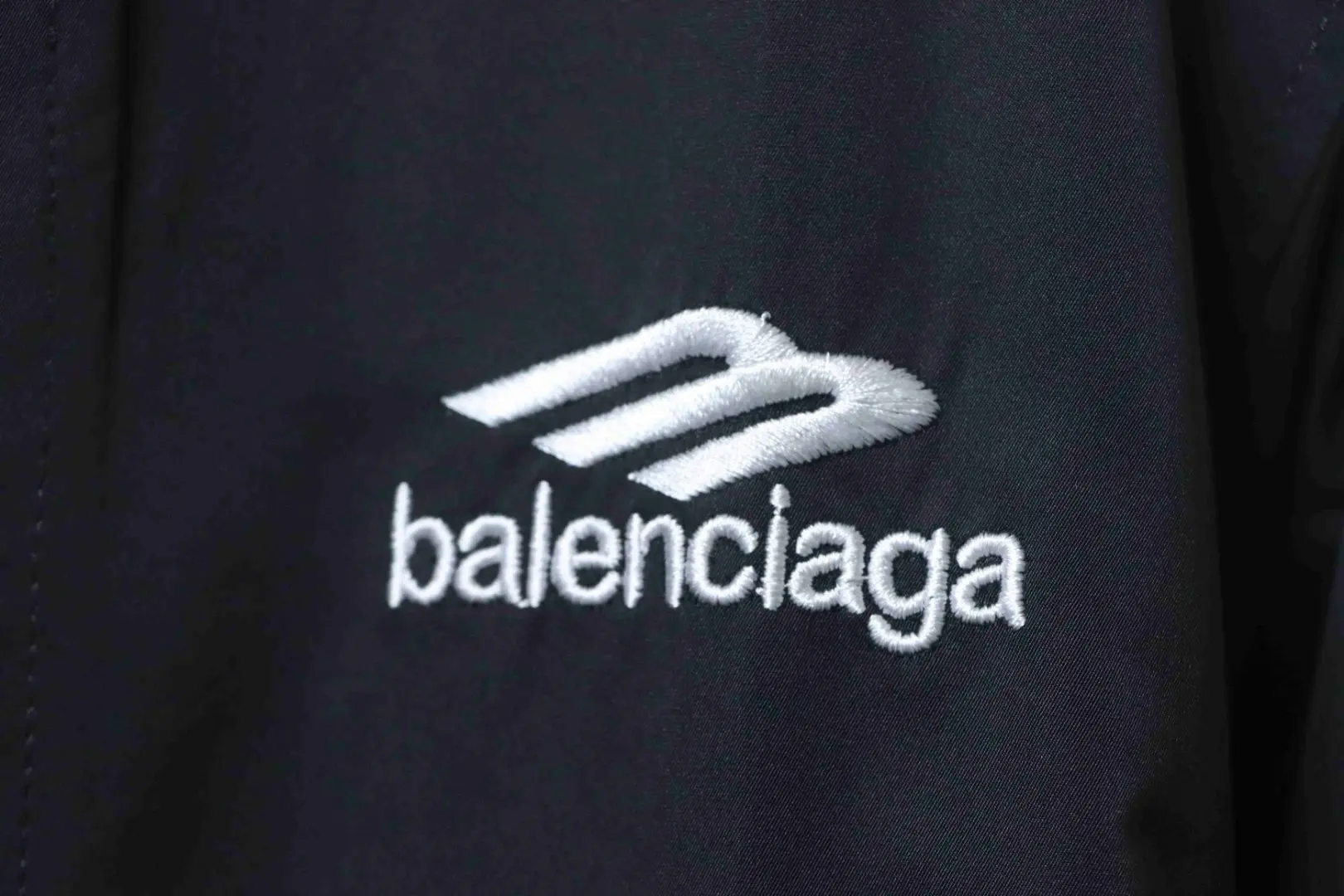 Balenciaga BLCG 23ss Parodie 3Bsporty schwarze Jacke/Windbreaker – Bild 5