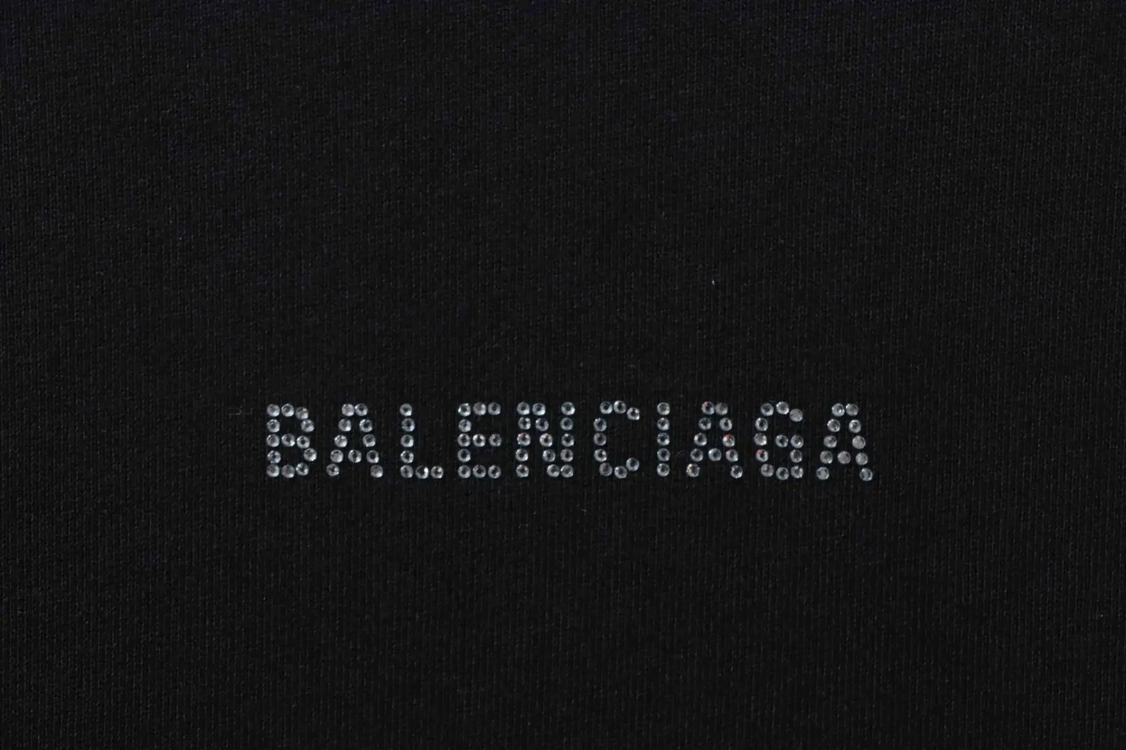 Balenciaga Hoodie mit Strassstickerei – Bild 6