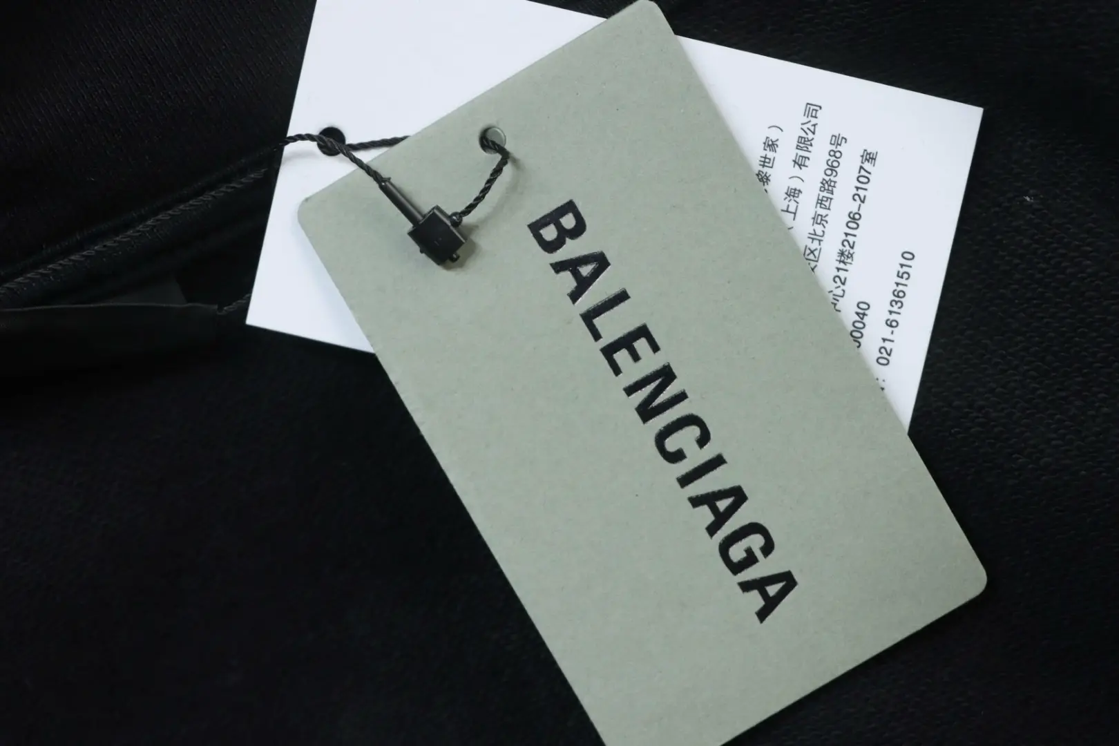 Balenciaga Hoodie mit Strassstickerei – Bild 8