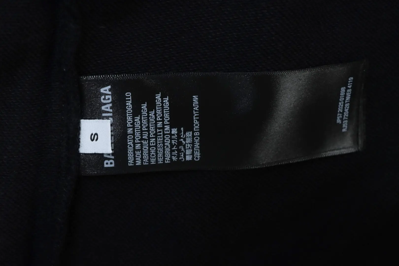 Balenciaga Hoodie mit Strassstickerei – Bild 9