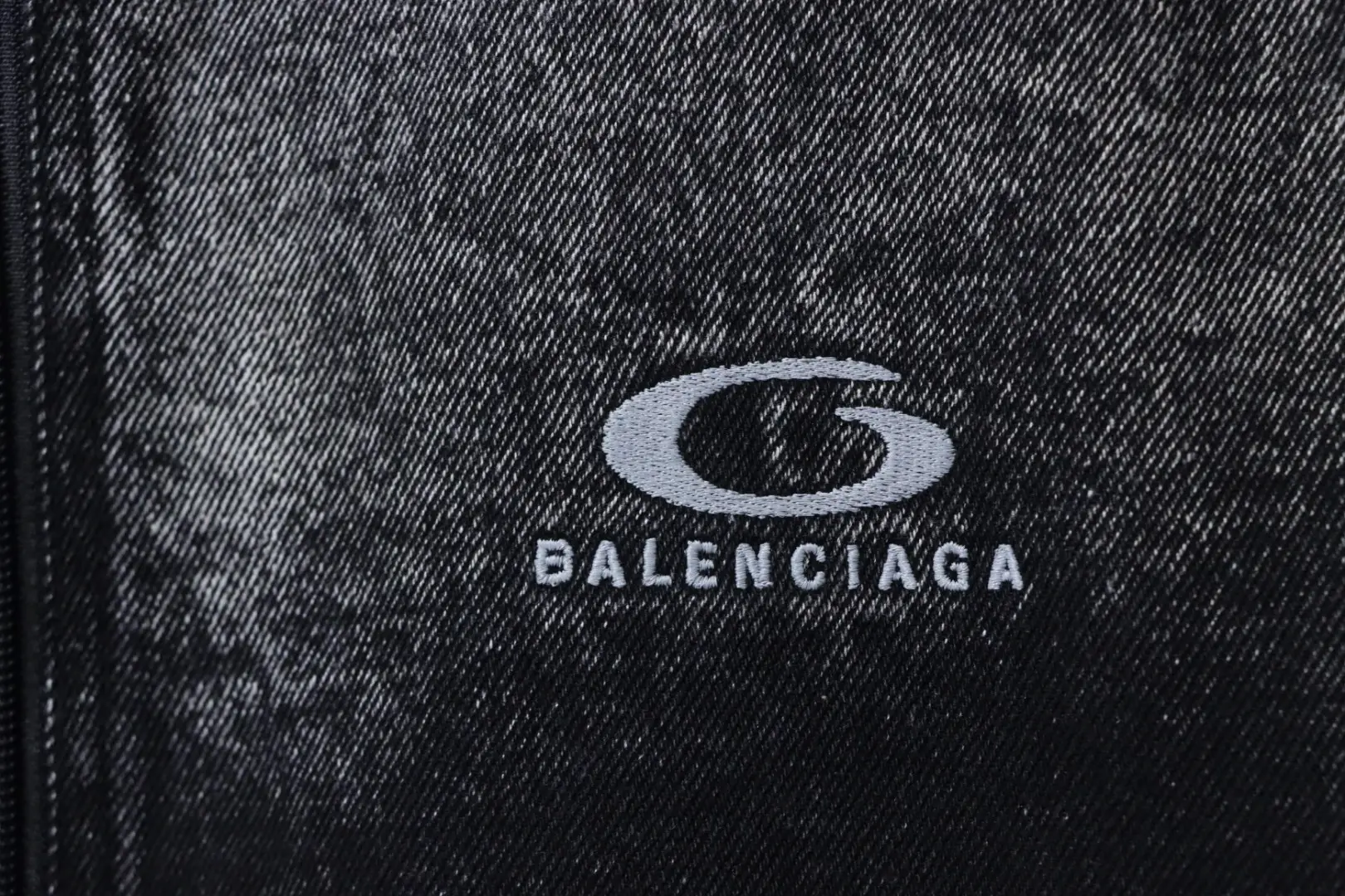 Balenciaga Wendbare Jeans-Windjacke (Reversibel) – Bild 7