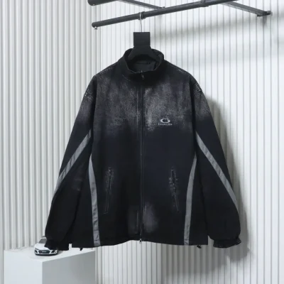 Balenciaga Wendbare Jeans-Windjacke