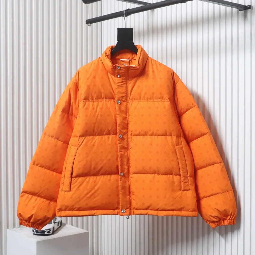 CH Chrome Hearts Jacquard Daunenjacke in vier Farben