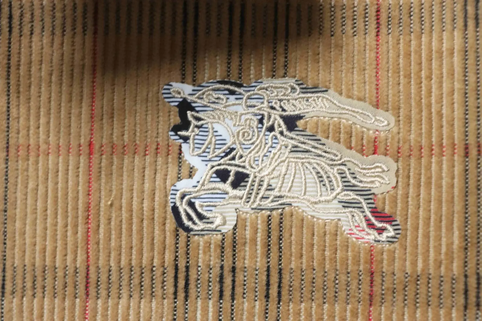 Cordjacke mit Karomuster – Bild 7