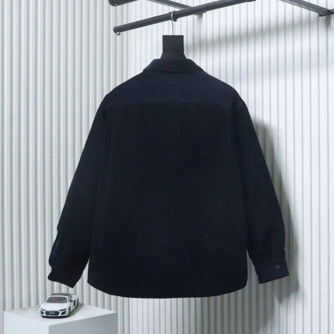 Cordjacke mit dreieckigem Taschenetikett – Bild 2