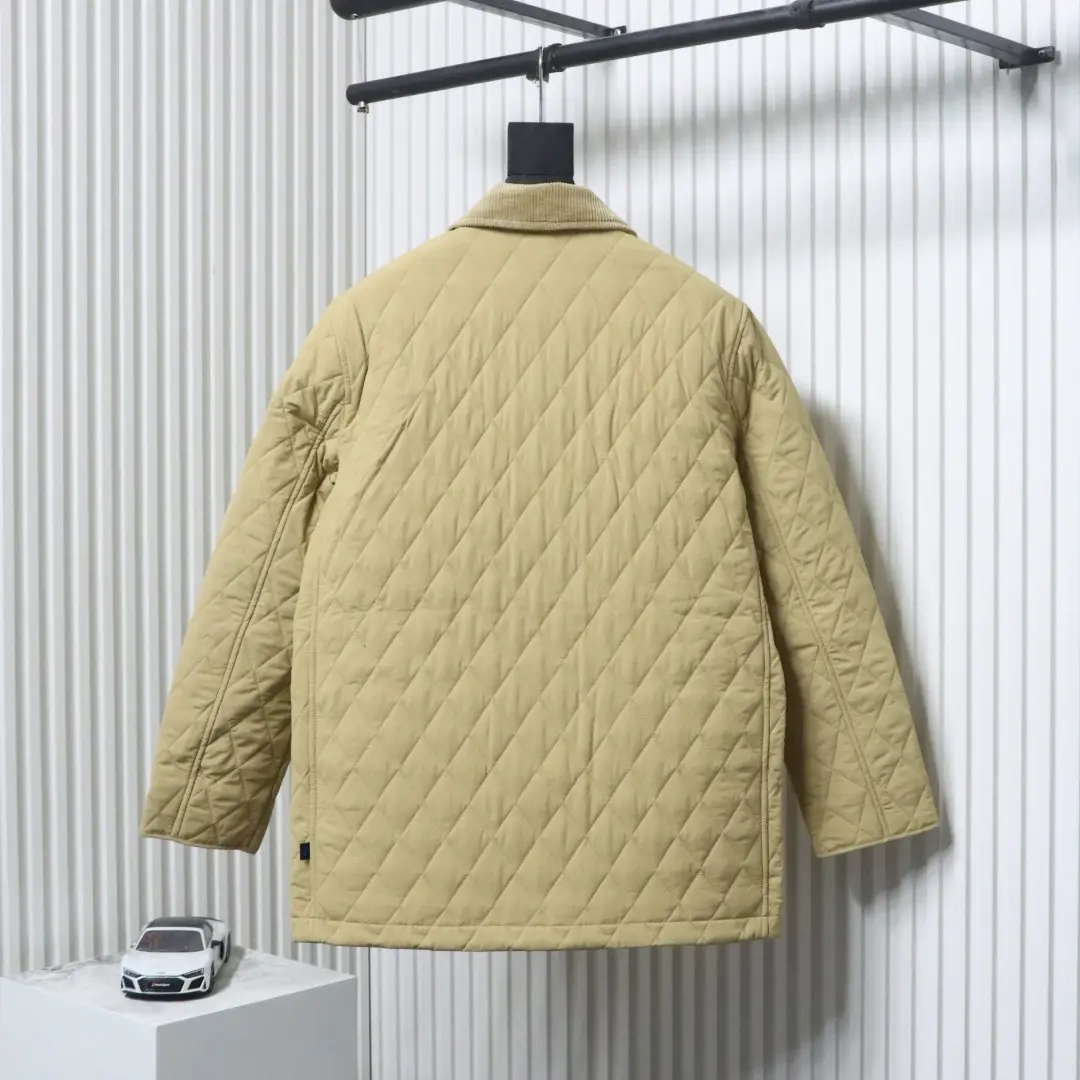 Jacke mit Musiknoten-Logo, Diamanttaschen, Baumwollmantel – Bild 13