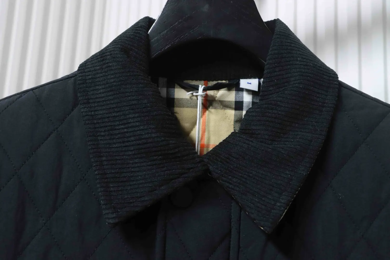 Jacke mit Musiknoten-Logo, Diamanttaschen, Baumwollmantel – Bild 3