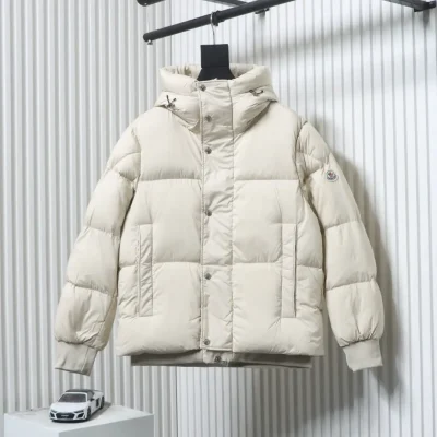 MAYA Herren-Daunenjacke mit Kapuze