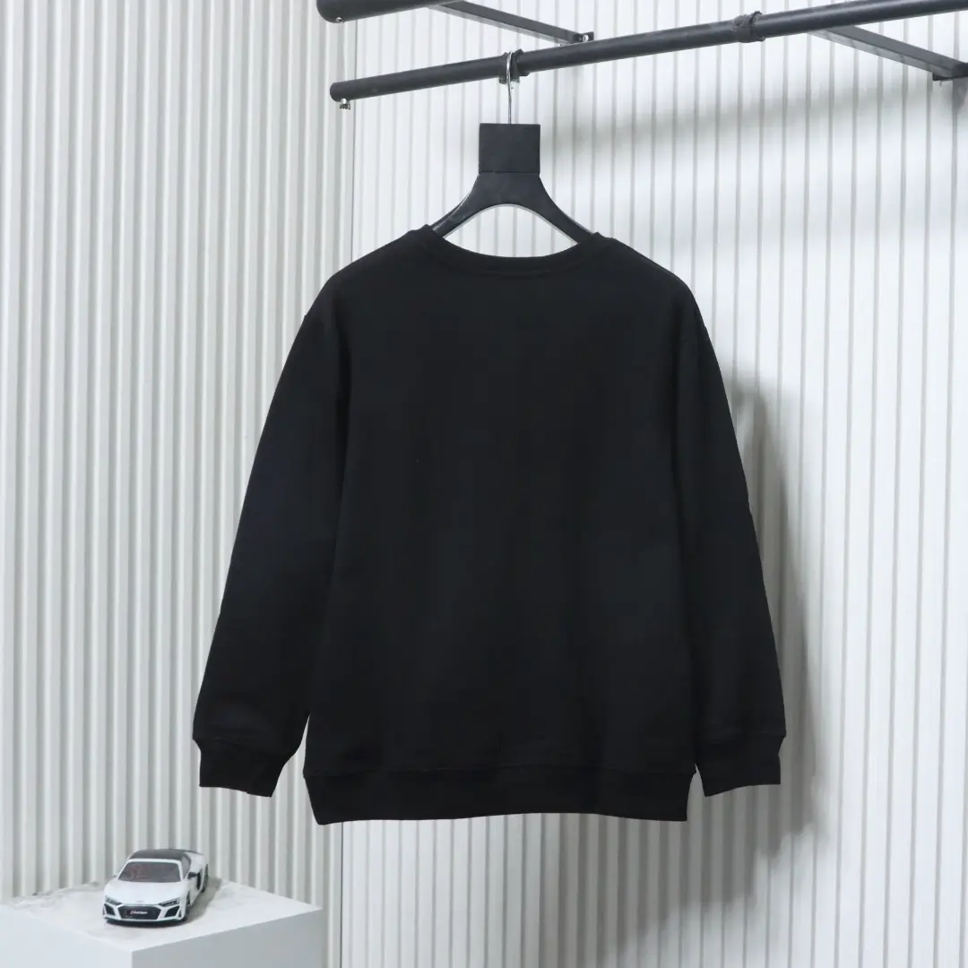 Moncler Classic Sweatshirt mit Flockdruck und Rundhalsausschnitt – Bild 12