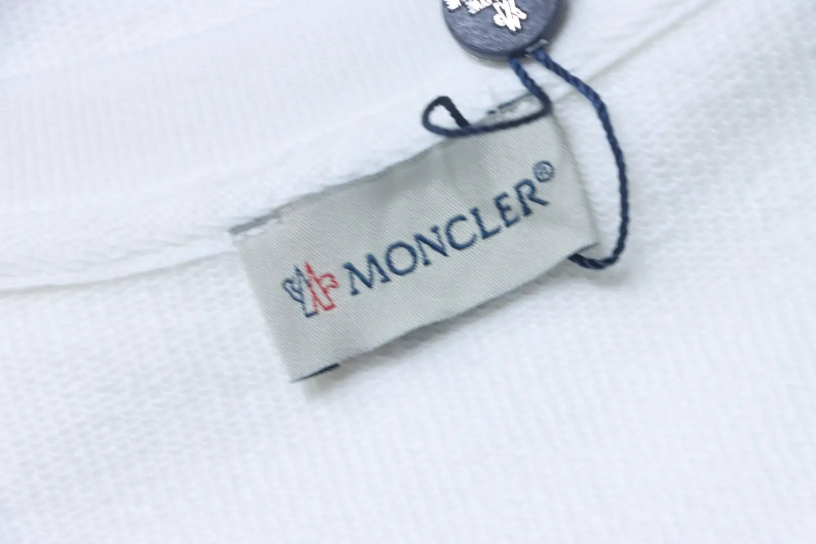Moncler Classic Sweatshirt mit Flockdruck und Rundhalsausschnitt – Bild 7