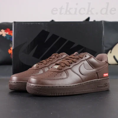 NOCTA x Nike Air Force 1 Certified Lover Boy Leder Klassische Drake-Kollaboration Braun