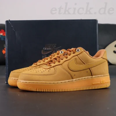 Nike Air Force 1 '07 WB Schuhe Weizen Flachs Gummibraun