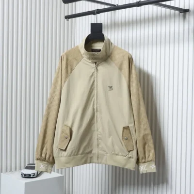 Patchwork-Jacquard-Jacke